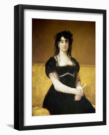 Dona Antonia Zárate, 1810-1812-Suzanne Valadon-Framed Giclee Print