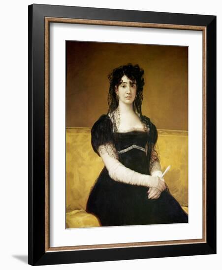 Dona Antonia Zárate, 1810-1812-Suzanne Valadon-Framed Giclee Print