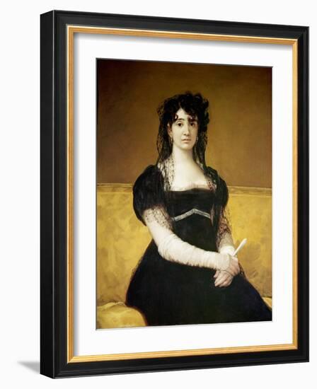 Dona Antonia Zárate, 1810-1812-Suzanne Valadon-Framed Giclee Print