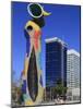 Dona I Ocell (Woman and Bird) Sculpture by Joan Miro, Barcelona, Catalunya, Spain, Europe-Rolf Richardson-Mounted Photographic Print