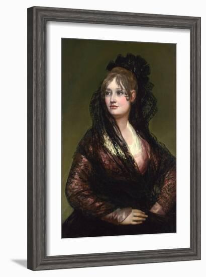 Dona Isabel De Porcel-Suzanne Valadon-Framed Giclee Print