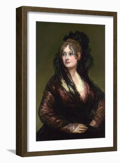 Dona Isabel De Porcel-Suzanne Valadon-Framed Giclee Print