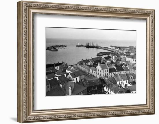 Donaghadee Harbour, 1914-Staff-Framed Photographic Print