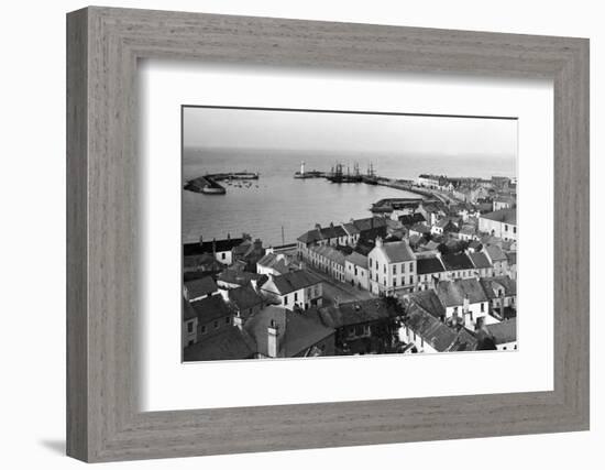 Donaghadee Harbour, 1914-Staff-Framed Photographic Print