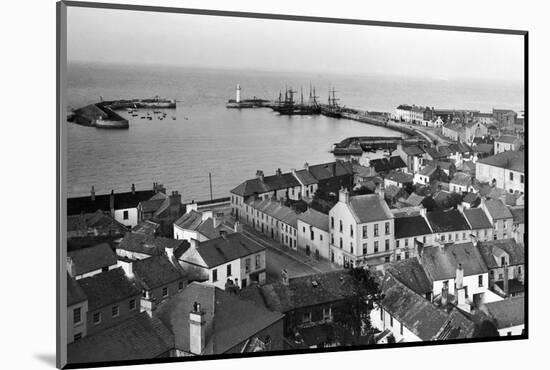 Donaghadee Harbour, 1914-Staff-Mounted Photographic Print