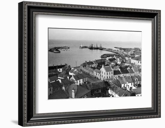 Donaghadee Harbour, 1914-Staff-Framed Photographic Print