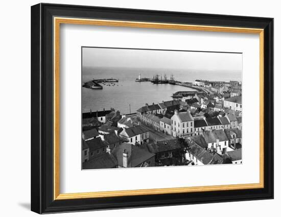 Donaghadee Harbour, 1914-Staff-Framed Photographic Print