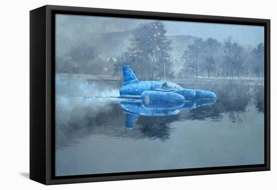 Donald Campbell and Bluebird-Peter Miller-Framed Premier Image Canvas
