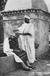 A Street Barber and His Client, Algeria, Africa, 1922-Donald Mcleish-Giclee Print