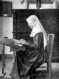 Nun Making Lace, Bruges, Belgium, 1936-Donald Mcleish-Giclee Print