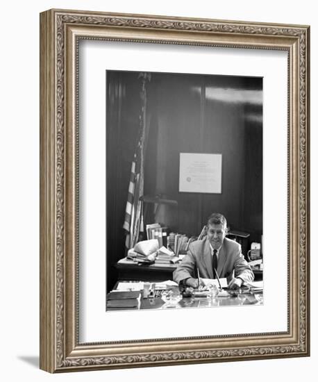 Donald Nixon (Richard Nixon's Brother), Circa 1960-Grey Villet-Framed Photographic Print