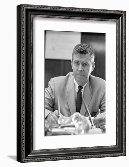 Donald Nixon (Richard Nixon's Brother), Circa 1960-Grey Villet-Framed Photographic Print