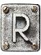 'Old Metal Alphabet Letter R' Art Print - donatas1205 | Art.com