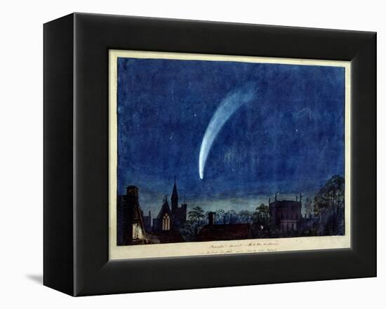 Donati's Comet, 1858 (W/C on Paper)-J. M. W. Turner-Framed Premier Image Canvas