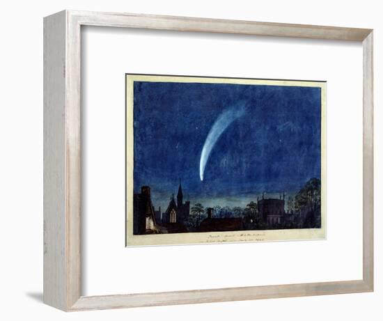 Donati's Comet, 1858 (W/C on Paper)-J. M. W. Turner-Framed Premium Giclee Print