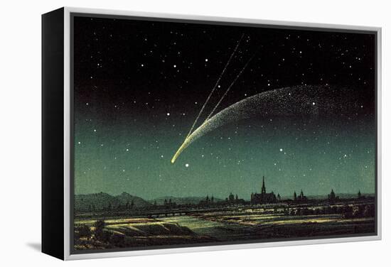 Donati's Comet, 1858-Detlev Van Ravenswaay-Framed Premier Image Canvas