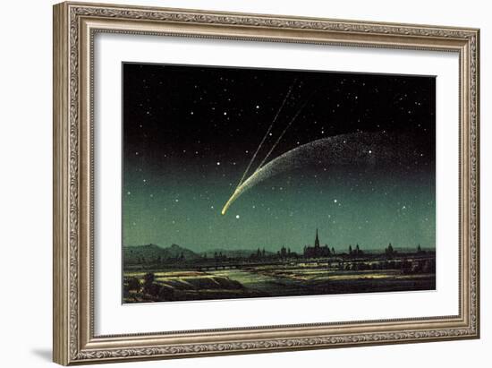 Donati's Comet, 1858-Detlev Van Ravenswaay-Framed Photographic Print