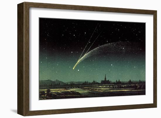Donati's Comet, 1858-Detlev Van Ravenswaay-Framed Photographic Print
