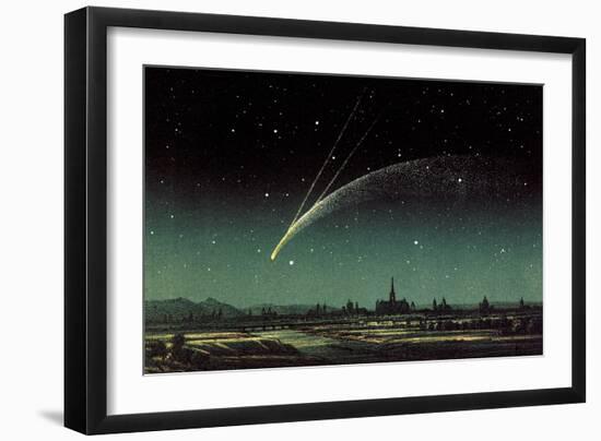 Donati's Comet, 1858-Detlev Van Ravenswaay-Framed Photographic Print