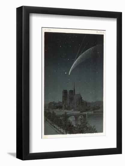 Donati's Comet Observed Over Paris-null-Framed Photographic Print