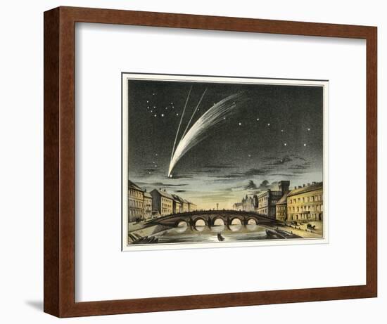 Donati's Comet of 1858, Artwork-Detlev Van Ravenswaay-Framed Photographic Print