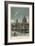 Donati's Comet of 1858 Viewed over St Paul's Cathedral, London, 1884-null-Framed Giclee Print