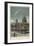 Donati's Comet of 1858 Viewed over St Paul's Cathedral, London, 1884-null-Framed Giclee Print