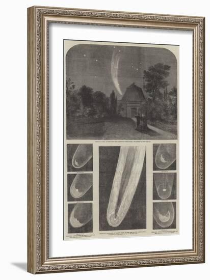 Donati's Comet-Richard Principal Leitch-Framed Giclee Print