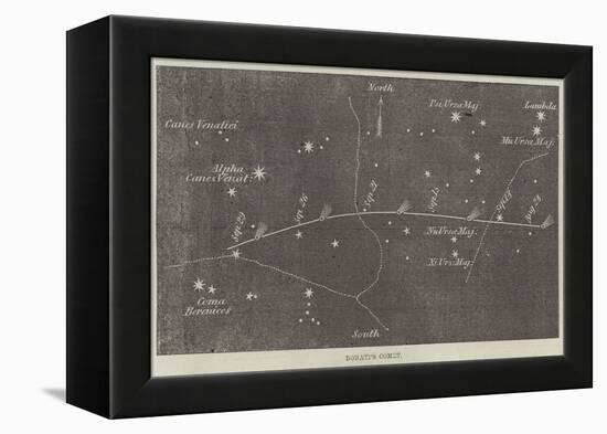 Donati's Comet-null-Framed Premier Image Canvas