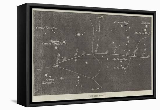 Donati's Comet-null-Framed Premier Image Canvas