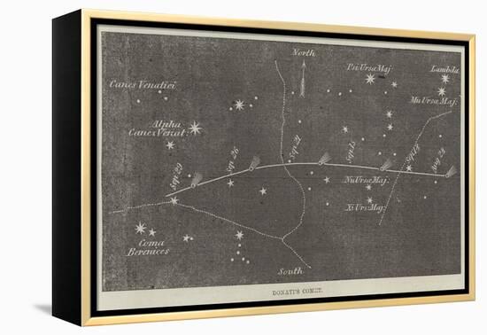 Donati's Comet-null-Framed Premier Image Canvas