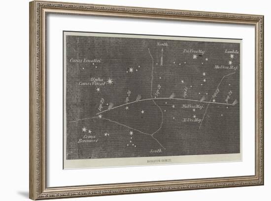 Donati's Comet-null-Framed Giclee Print