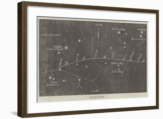 Donati's Comet-null-Framed Giclee Print