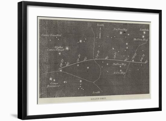 Donati's Comet-null-Framed Giclee Print