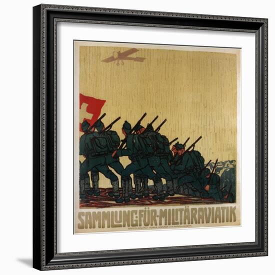 Donations to the Air Fleet, 1914-Eduard Renggli the Younger-Framed Giclee Print