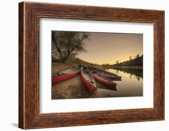 Done for the Day-Bob Larson-Framed Art Print