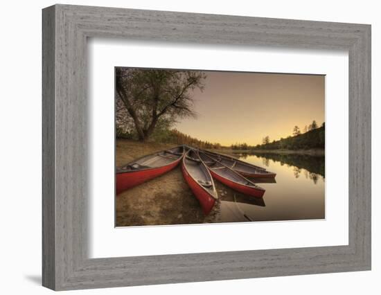 Done for the Day-Bob Larson-Framed Art Print