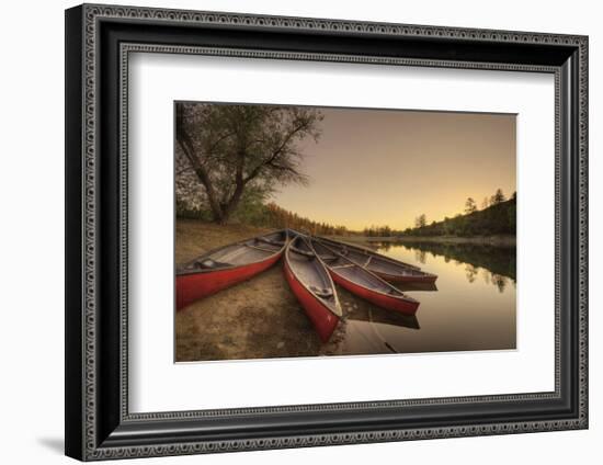 Done for the Day-Bob Larson-Framed Art Print