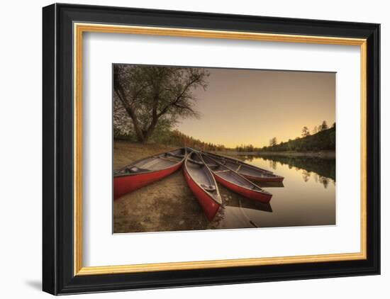 Done for the Day-Bob Larson-Framed Art Print