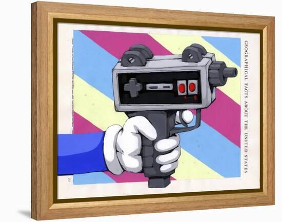 Done Playing Games-Ric Stultz-Framed Premier Image Canvas