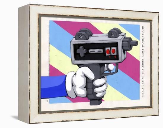 Done Playing Games-Ric Stultz-Framed Premier Image Canvas