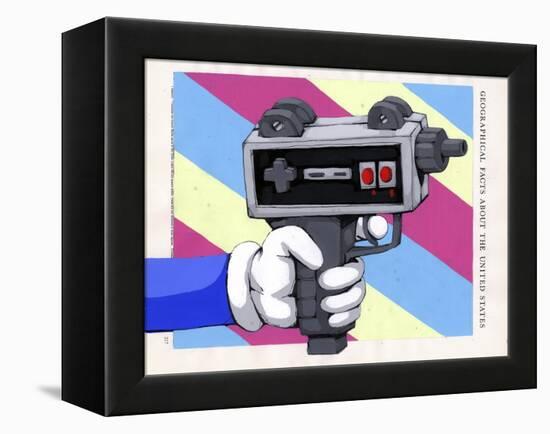 Done Playing Games-Ric Stultz-Framed Premier Image Canvas