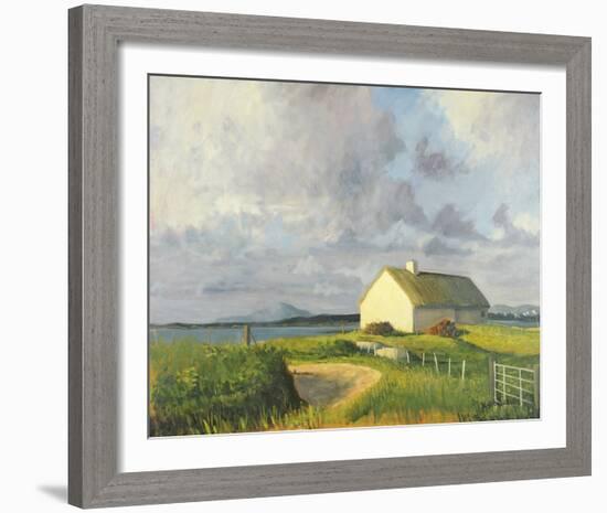 Donegal Cottage-Hugh O'Neill-Framed Giclee Print