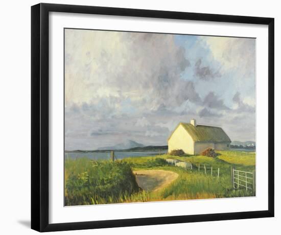 Donegal Cottage-Hugh O'Neill-Framed Giclee Print