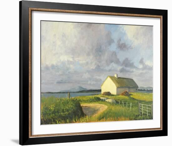 Donegal Cottage-Hugh O'Neill-Framed Giclee Print