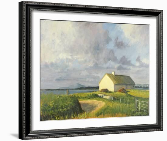 Donegal Cottage-Hugh O'Neill-Framed Giclee Print