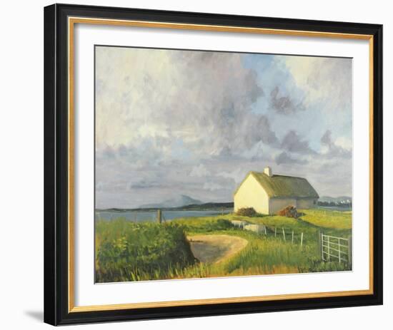 Donegal Cottage-Hugh O'Neill-Framed Giclee Print