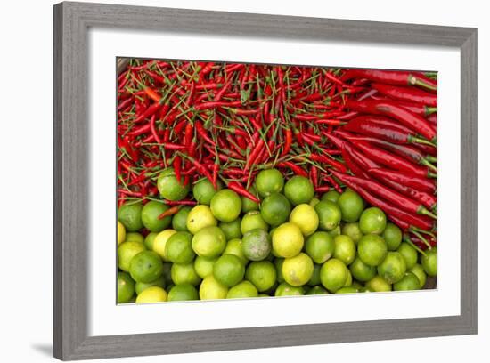 Dong Ba Market, Hue, Vietnam, Indochina, Southeast Asia, Asia-Bruno Morandi-Framed Photographic Print