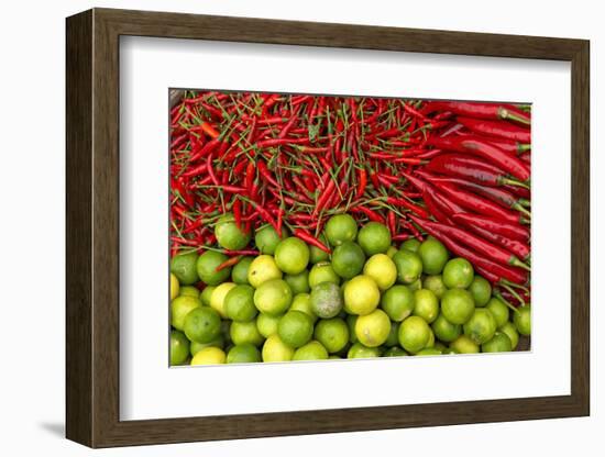 Dong Ba Market, Hue, Vietnam, Indochina, Southeast Asia, Asia-Bruno Morandi-Framed Photographic Print