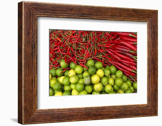 Dong Ba Market, Hue, Vietnam, Indochina, Southeast Asia, Asia-Bruno Morandi-Framed Photographic Print